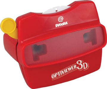 Svoora retro 3D akiniai Optiviewer su 2 diskais