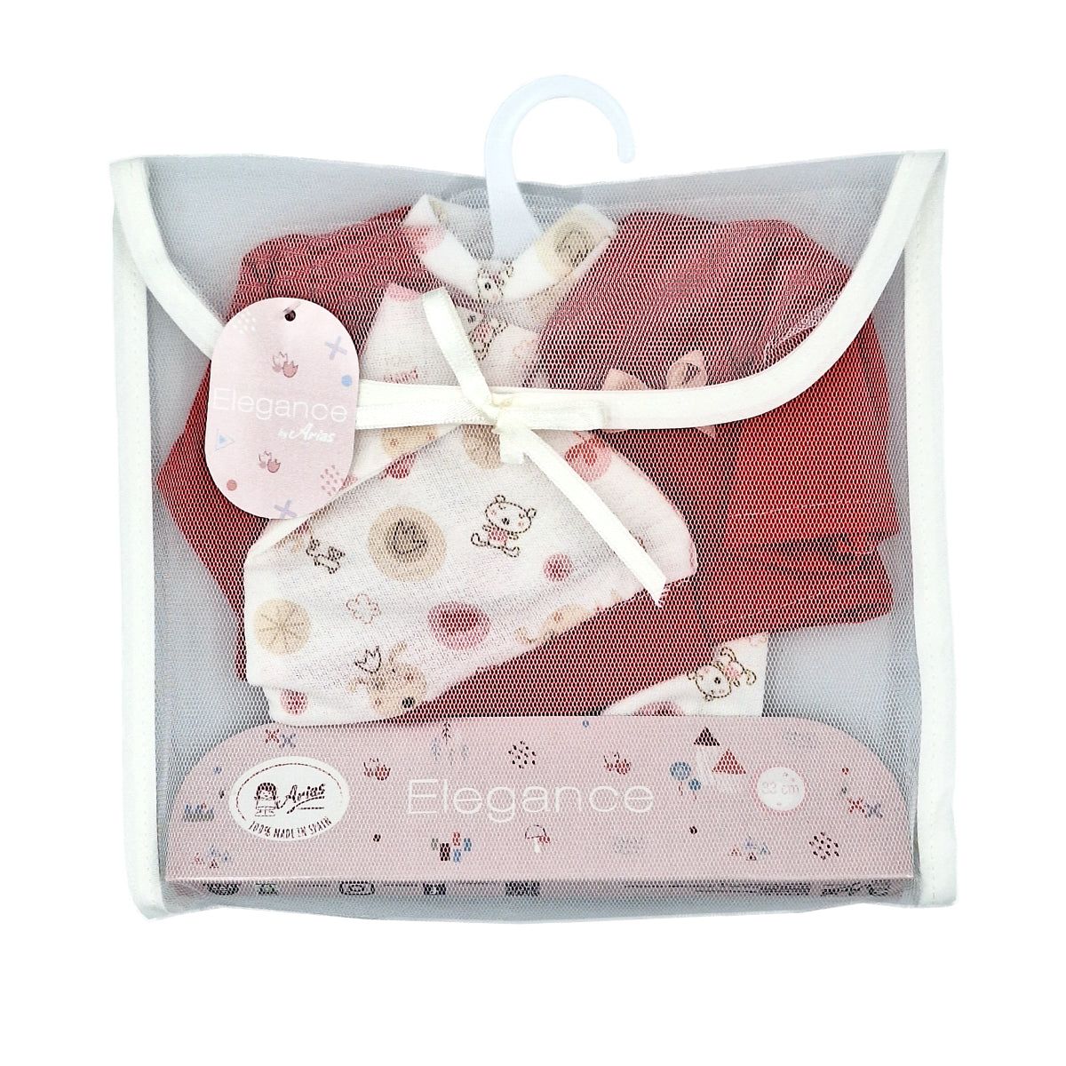 Arias lėlės kūdikio rūbeliai, 33 cm
