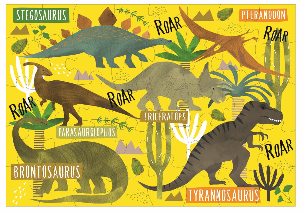 Dėlionė, Dinozauras, 40 det.