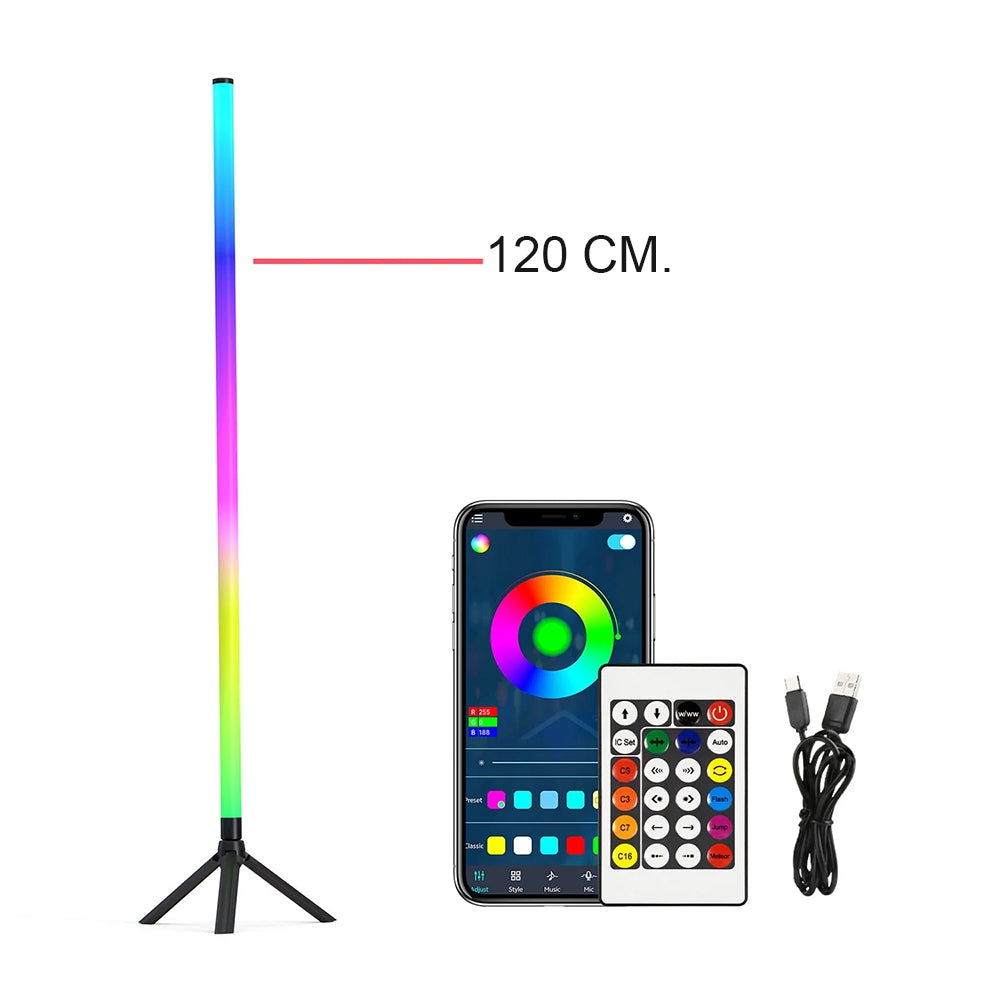 RGB Grindų Lempa 120 cm