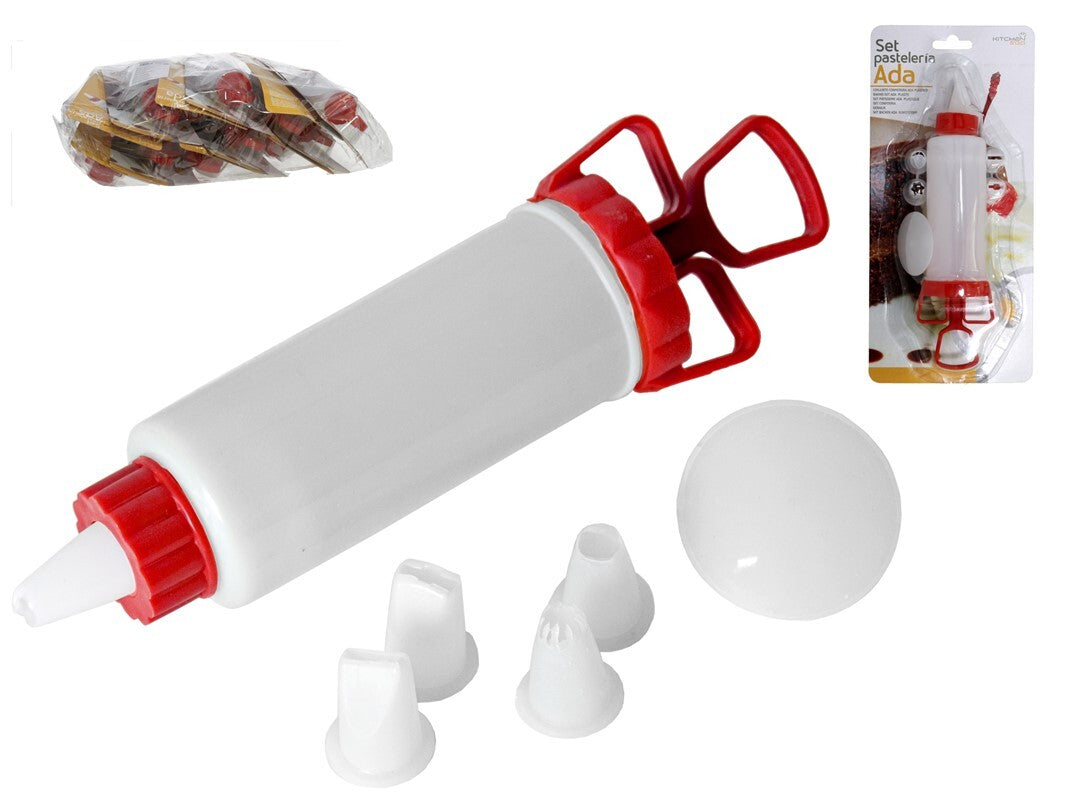 Konditerinis dekoravimo rinkinys, plastikas, 21.00 x 6.00 x 5.00, KITCHEN&GO