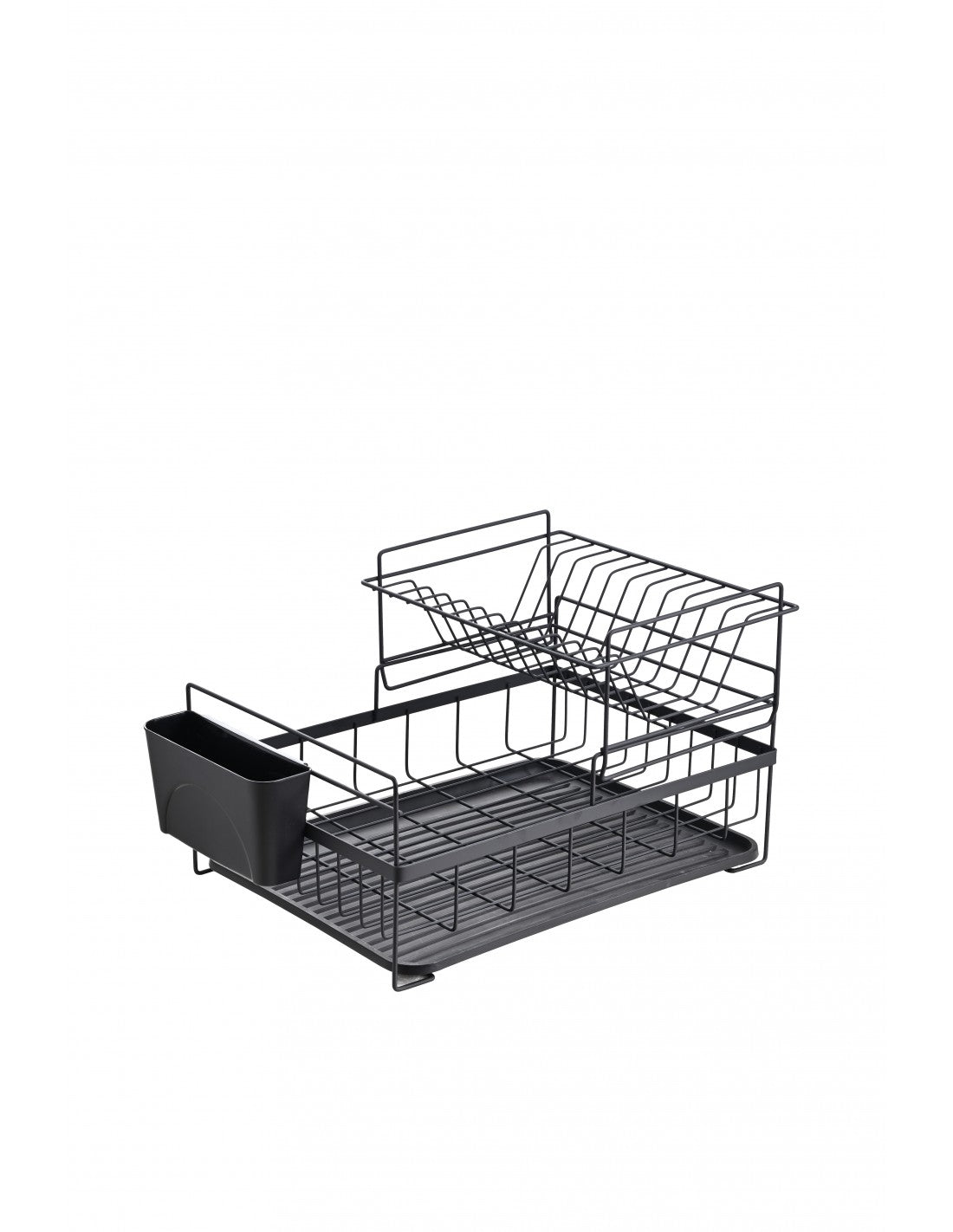 Rosberg 5R53000PBL, indų džiovyklė, 2 lygiai, 45x32,5x27,3 cm, juoda