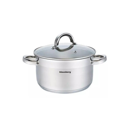 Plieninis puodas, Ø20cm, 3,5l Klausberg KB 7124