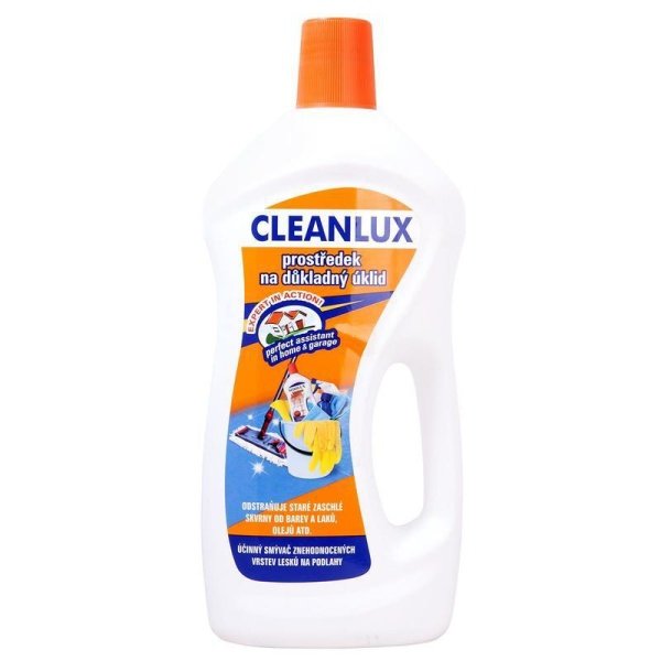 CLENALUX valymo priemonė, 750 ml. 10 vnt. dėžėje.