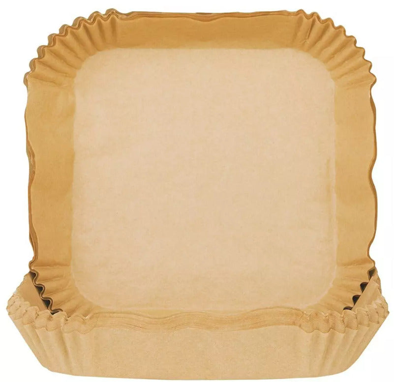 Kepimo pergamentinis popierius oro 100 vienetų gruzdintuvėms 20x20cm Klausberg KB 7782
