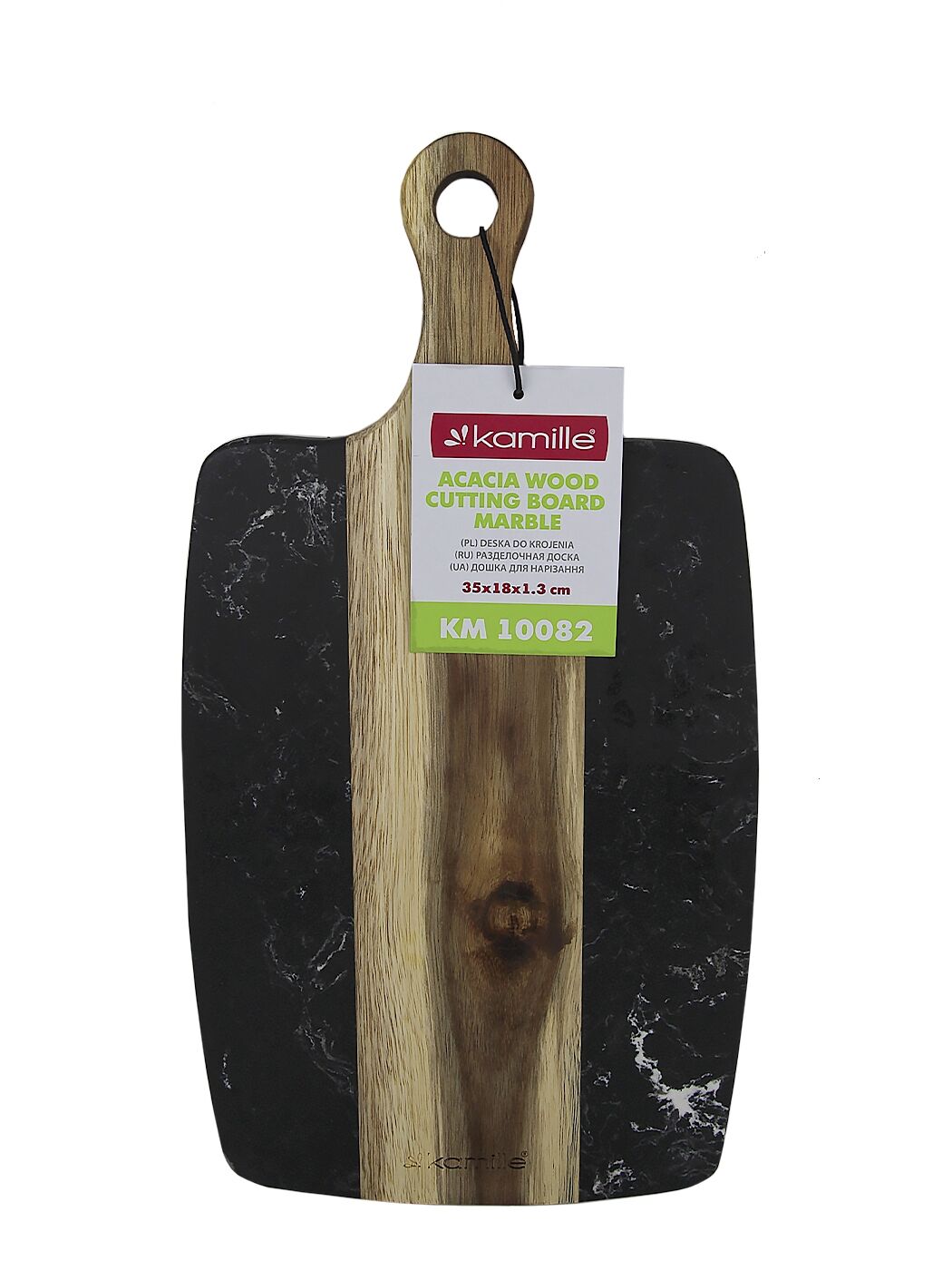 Pjaustymo lenta mediena + plastikas 35×18×1.3cm, 10082, Kamille