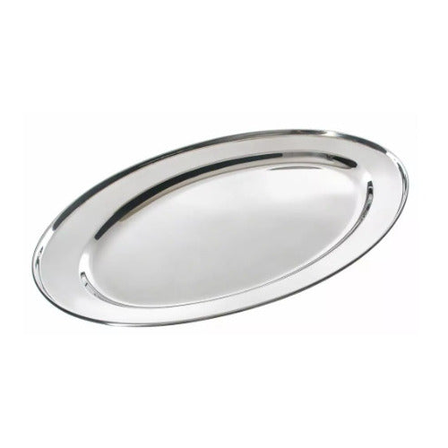 Ovalus plieninis padėklas 40cm Kinghoff KH 1232