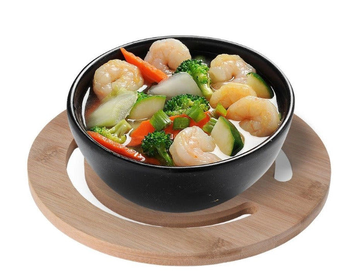 Padėkliukas karštiems indams, bambukinis, 20 cm, 121515 O, EXCELLENT HOUSEWARE