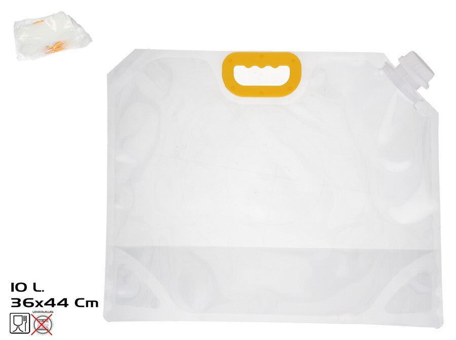 Skaidrus pikniko maisto ir vandens konteineris 10 l 35x43 cm, SUMMER ENJOY
