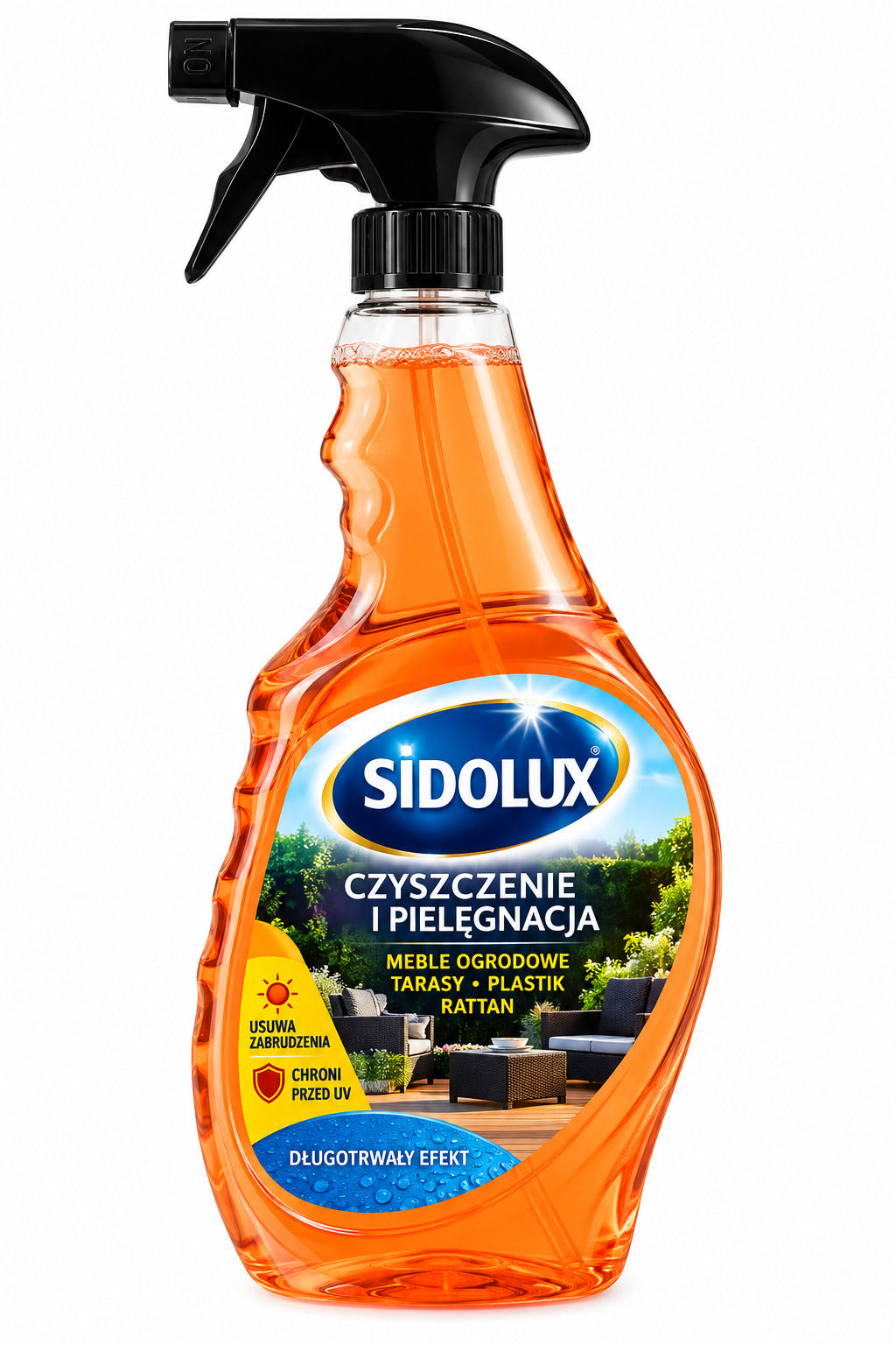 SIDOLUX BALTIC AMBER langų valiklis su Baltijos gintaro kvapu, 500 ml. 10 vnt. dėžėje.