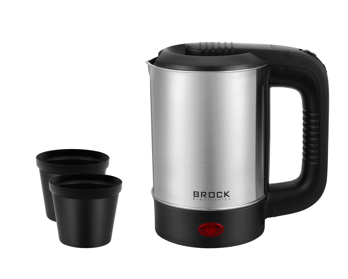 Elektrinis virdulys BROCK WK 0903 S 0,5L, 500W + 2 puodeliai