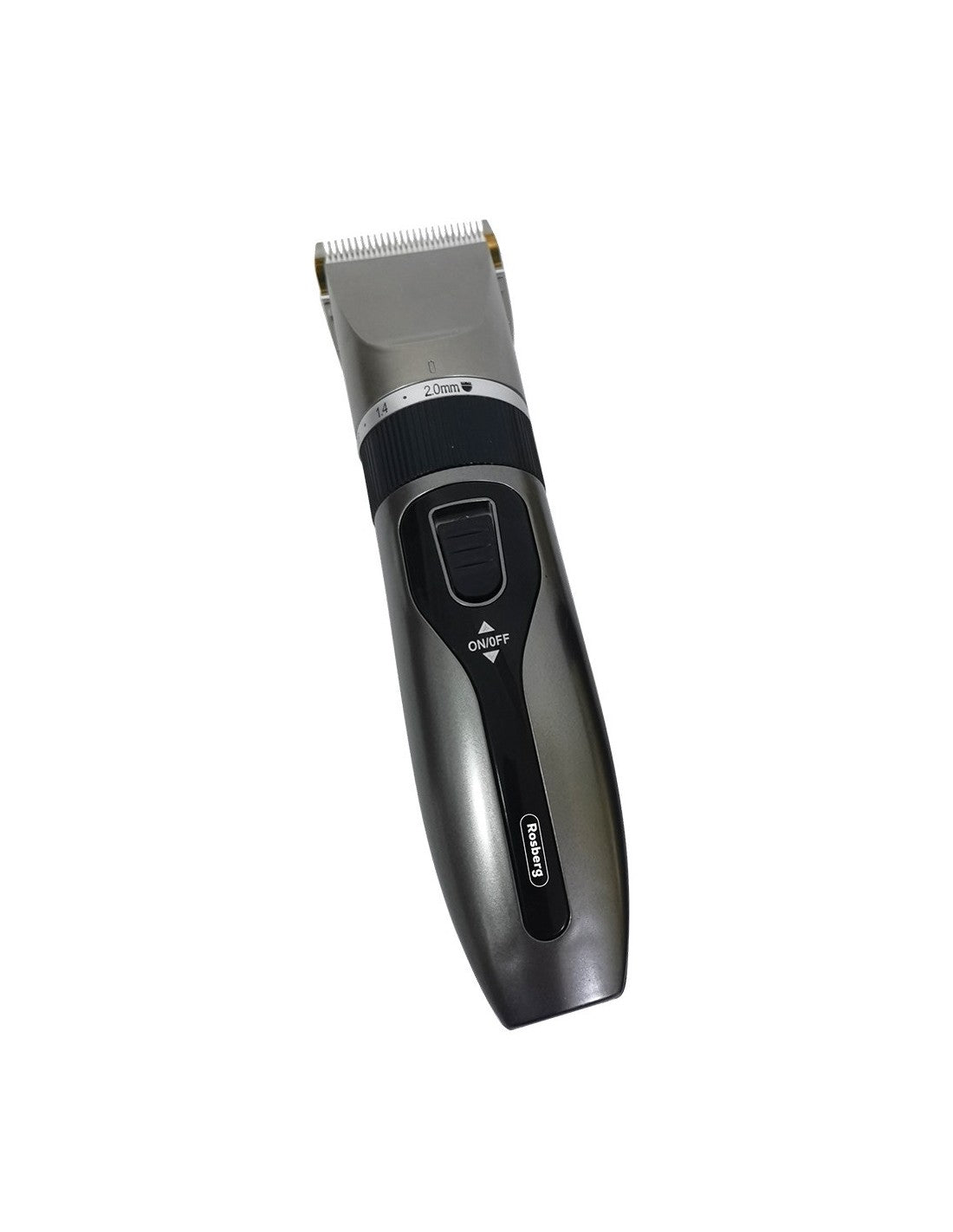 Įkraunamas kirpimo mašinėlė Rosberg R51810K, USB, 5W, sidabrinė