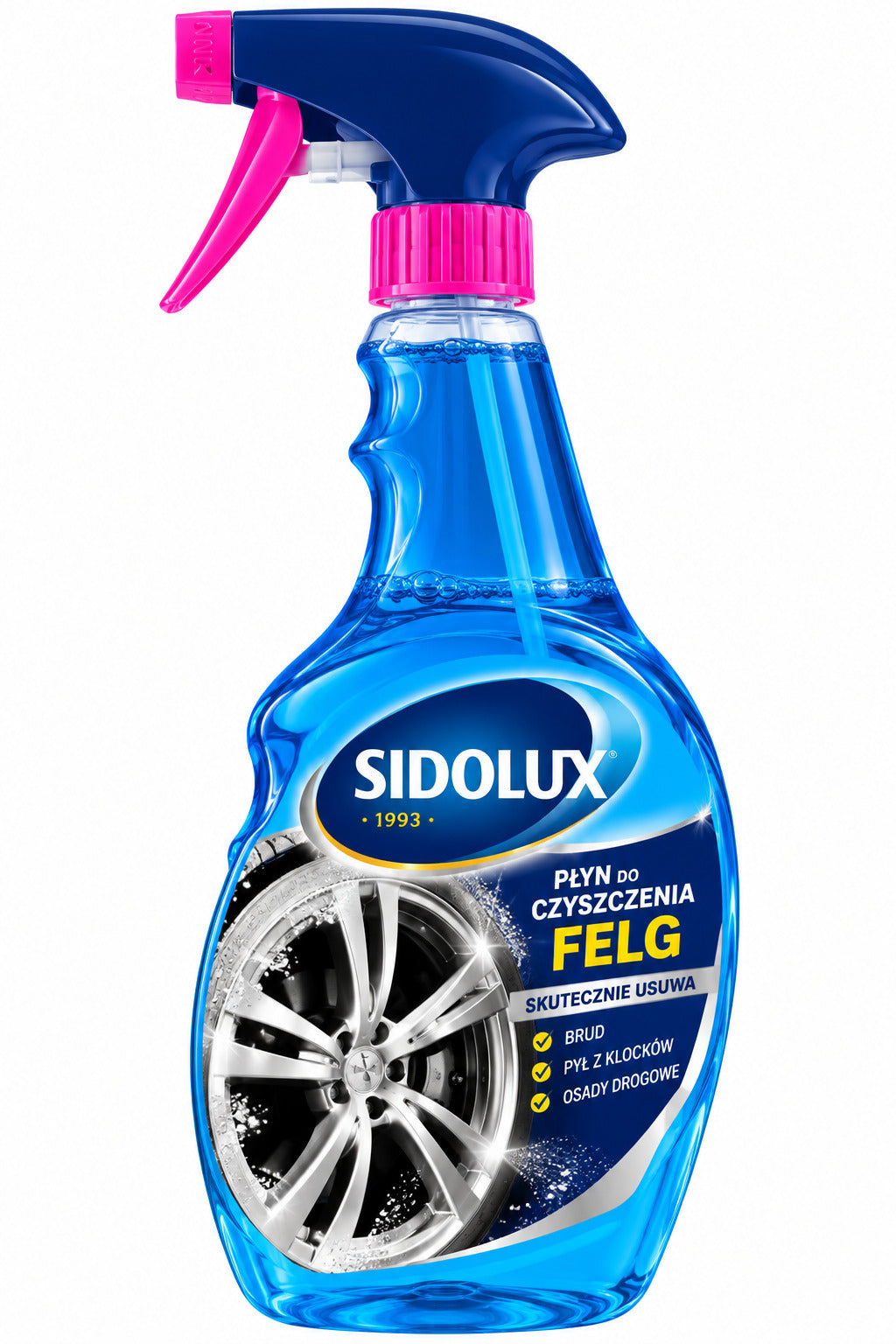 SIDOLUX CAR ratlankių valiklis, 400 ml. 10 vnt. dėžėje.