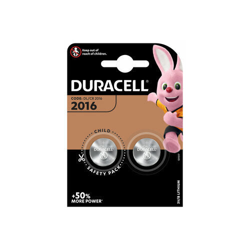 DURACELL baterijos DL2016 2BB
