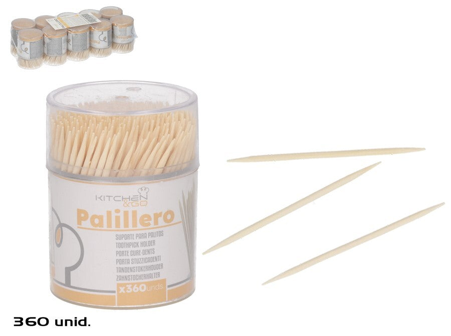 Dantų krapštukai, 360 vnt. pakuotėje, KITCHEN&GO