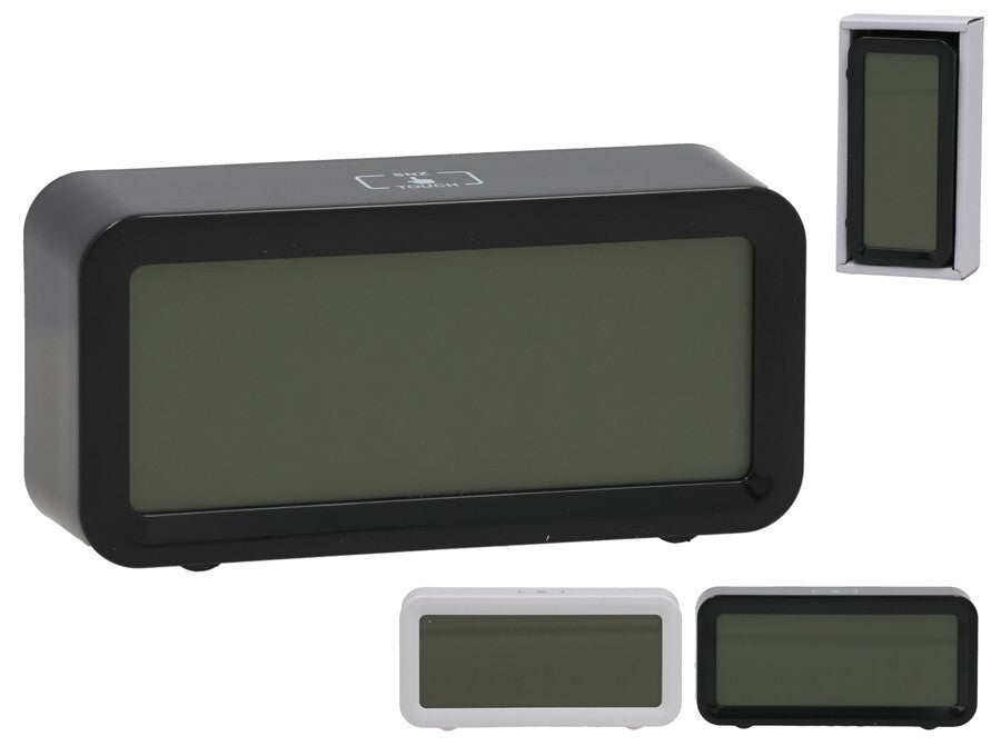 LCD žadintuvas 13,4 x 6,5 cm, 2 rūšių, DECORLIFE