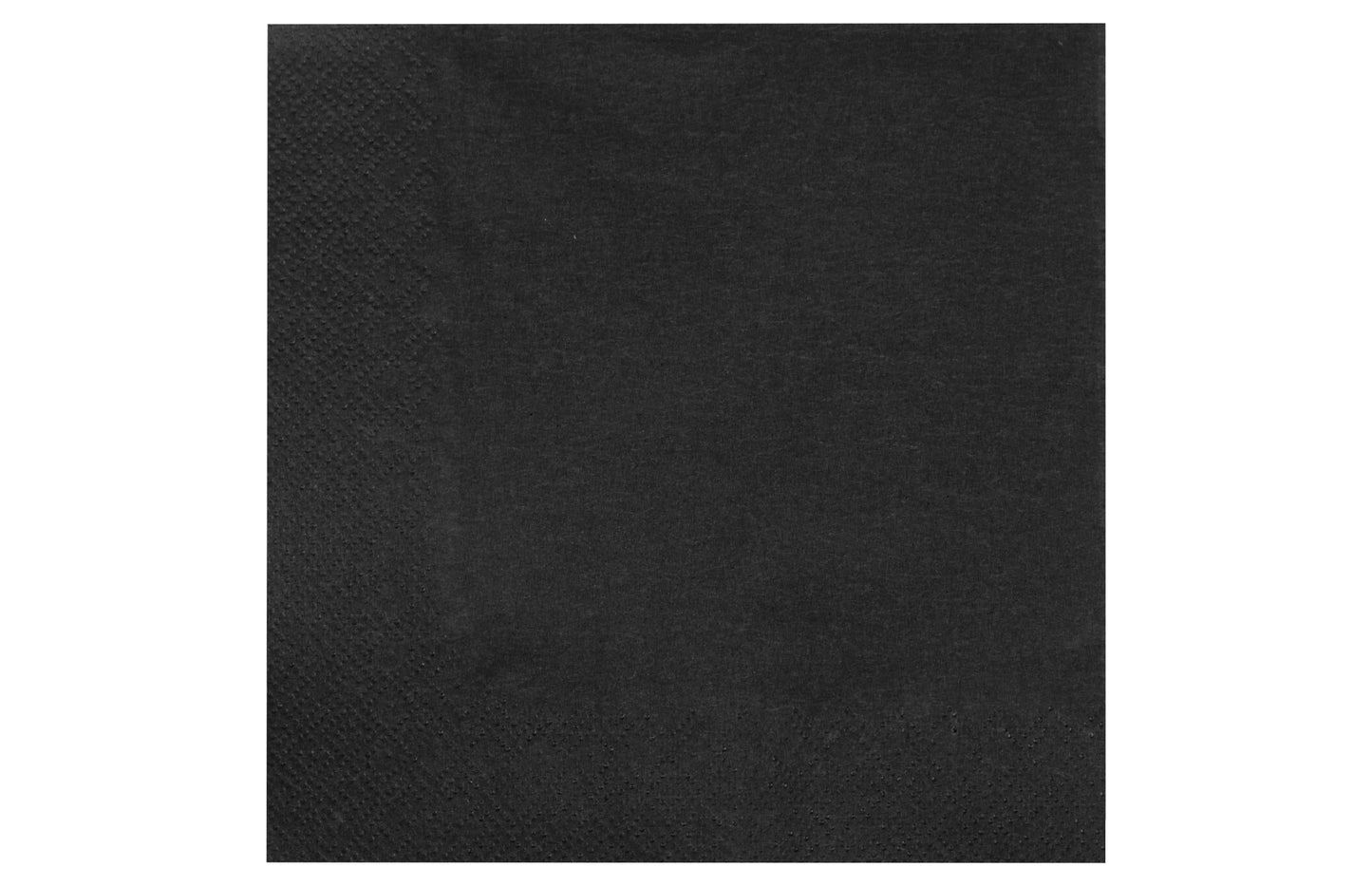 ELEGANCE servetėlės, 20 vnt., juodos, 16.5 x 16.5 x 2.3, 20395, RAVI Decor