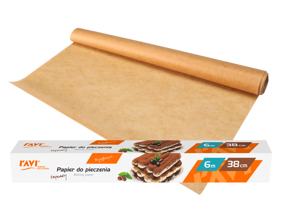 Rudas kepimo popierius 6 m x 38 cm, 4.5 x 4.5 x 39, 00392, Simple Solution