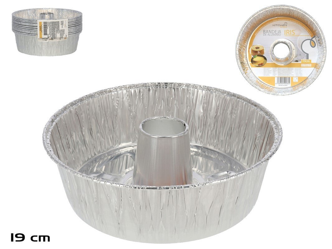 Aliumininė kepimo forma, 6 x 19,5 x 19,5 cm, KITCHEN&GO