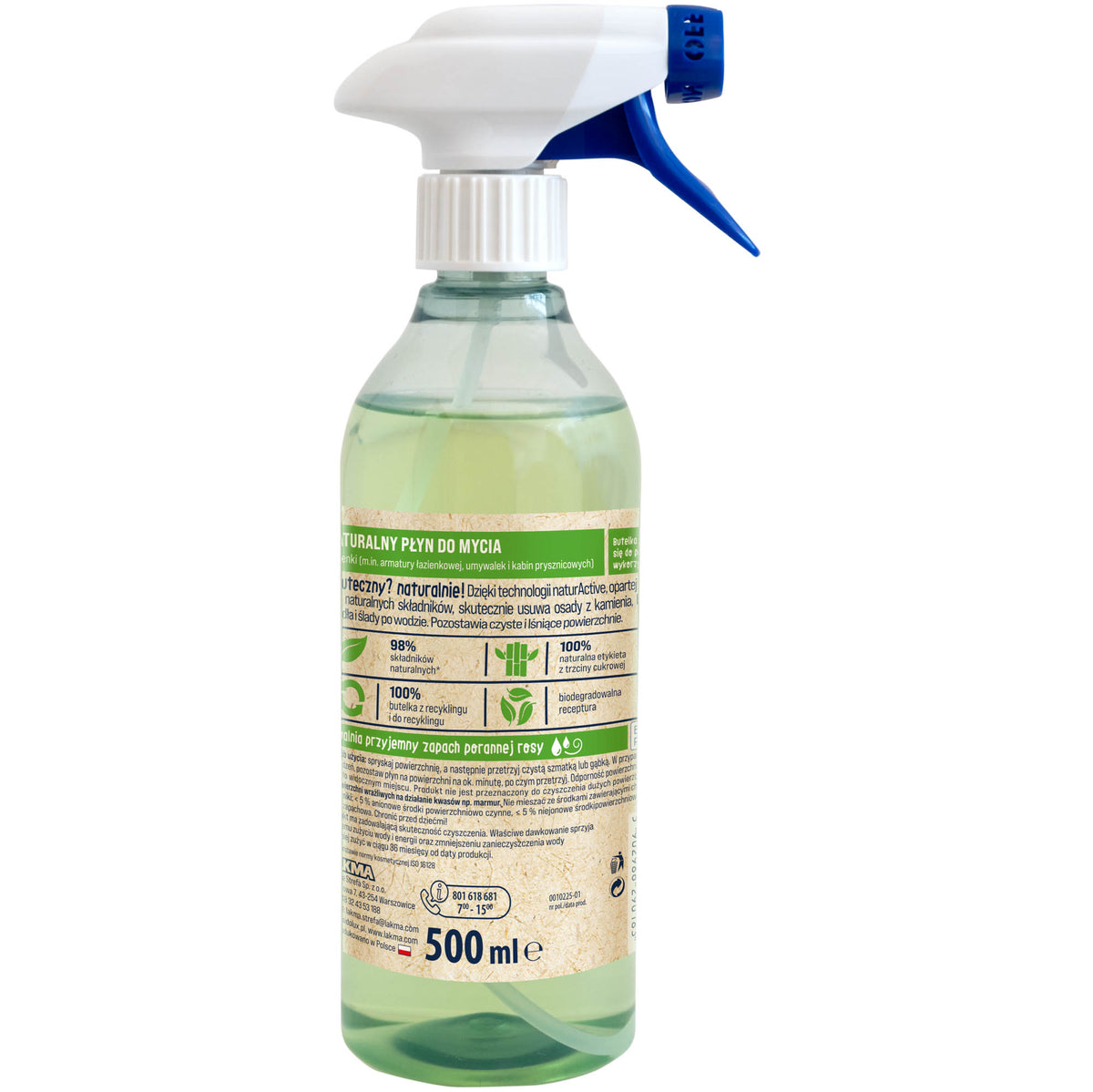 SIDOLUX ECO vonios kambario valiklis, 500 ml. 8 vnt. dėžėje.