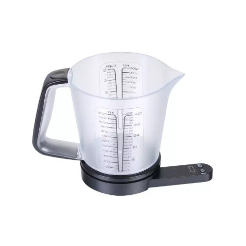Virtuvinės svarstyklės su 1.5 L matavimo puodeliu Kinghoff KH 1829