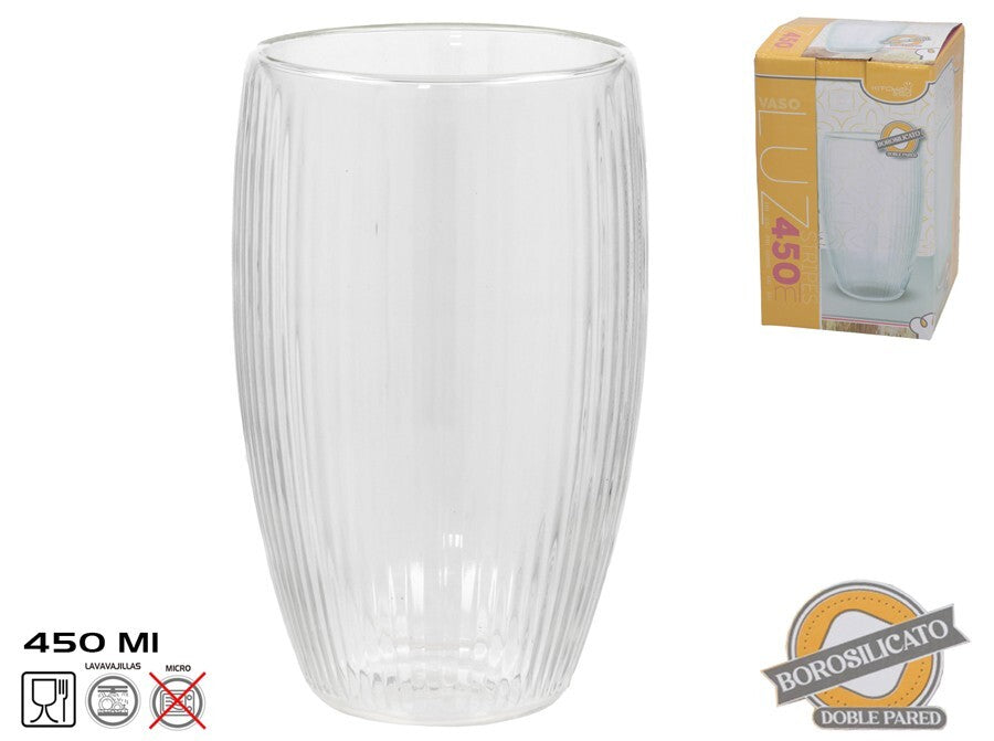 Stiklinė 450 ml, 15 x 9 x 9 cm, KITCHEN&GO