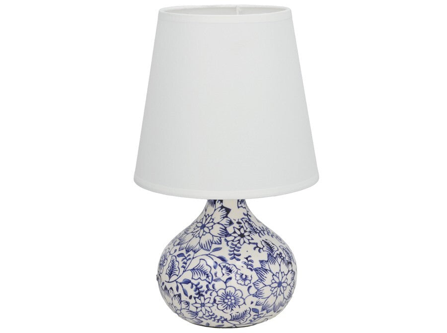 Keraminė stalinė lempa, 16.00 × 16.00 × 27.00 cm, DECORLIFE