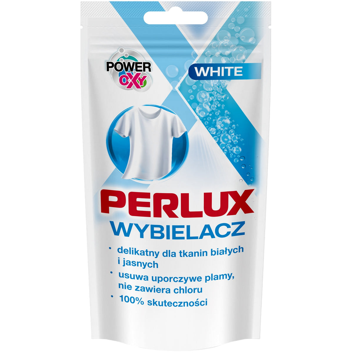 PERLUX skalbinių baliklis, 100 ml. Dėžėje 15 vnt.