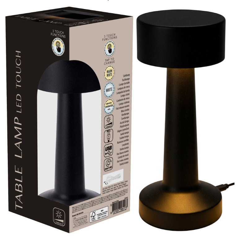 Stalinė lempa, juoda, 22 LED, 21 cm, 568159, VILDE