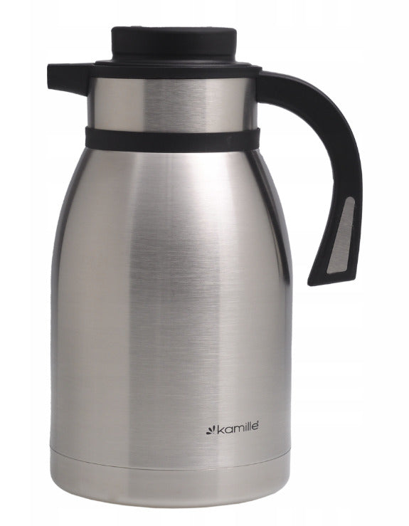 Nerūdijančio plieno termosas 1,5 l (sidabrinis), 2221, KAMILLE