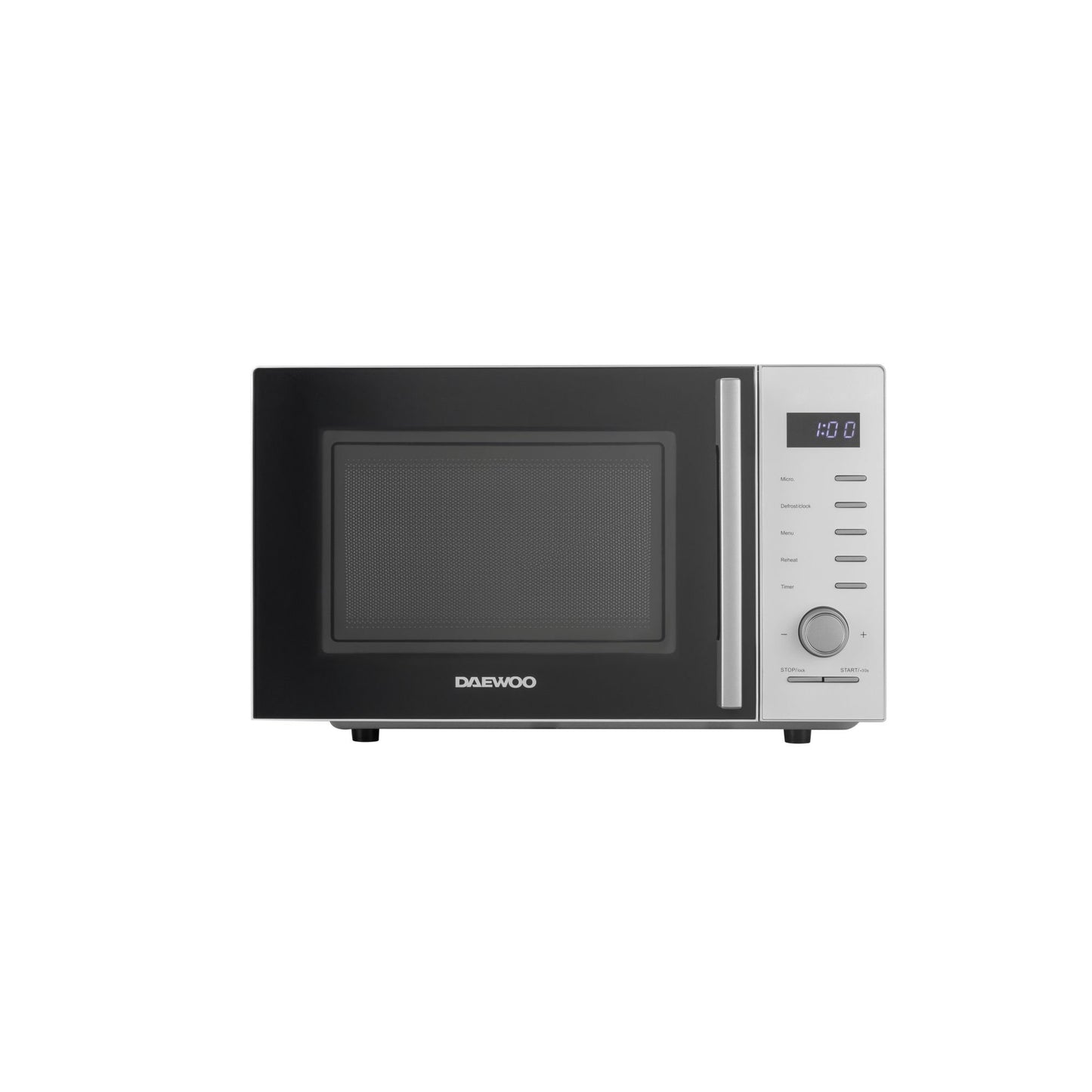 Mikrobangų krosnelė Daewoo KOR 25RBS, skaitmeninis valdymas, 25 l, 850 W, 5 galios lygiai