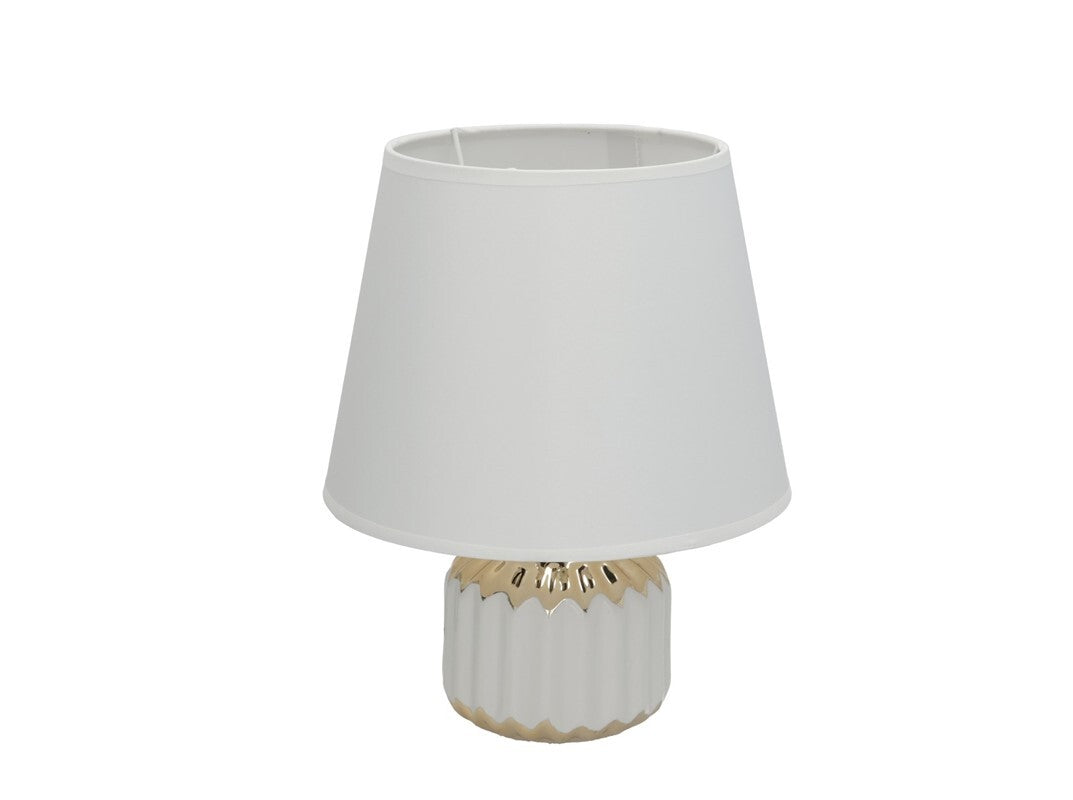 Keraminė stalinė lempa Mersey, 18.00 × 18.00 × 23.00 cm, DECORLIFE