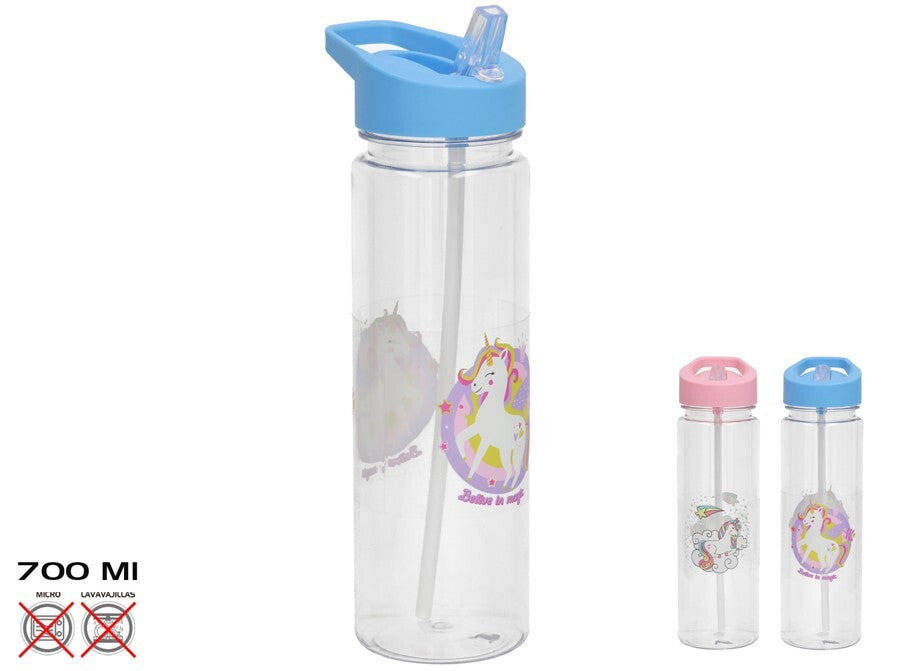 Butelis Fanny 700 ml, 2 asortimentai, 7x9x25 cm, SUMMER ENJOY