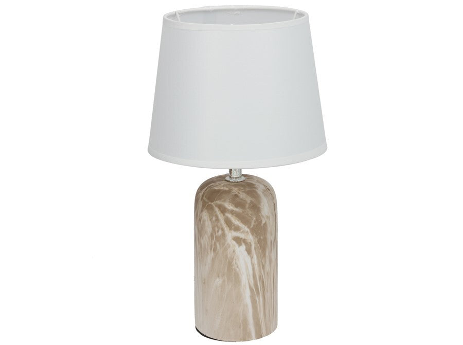Keraminė stalinė lempa Lur, 17.00 × 17.00 × 31.00 cm, DECORLIFE