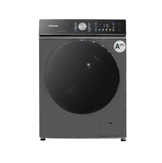 Daewoo skalbimo mašina DWD CS8014SK, 8 kg, inverterinis variklis, 1400 aps./min., A klasė, 16 progr
