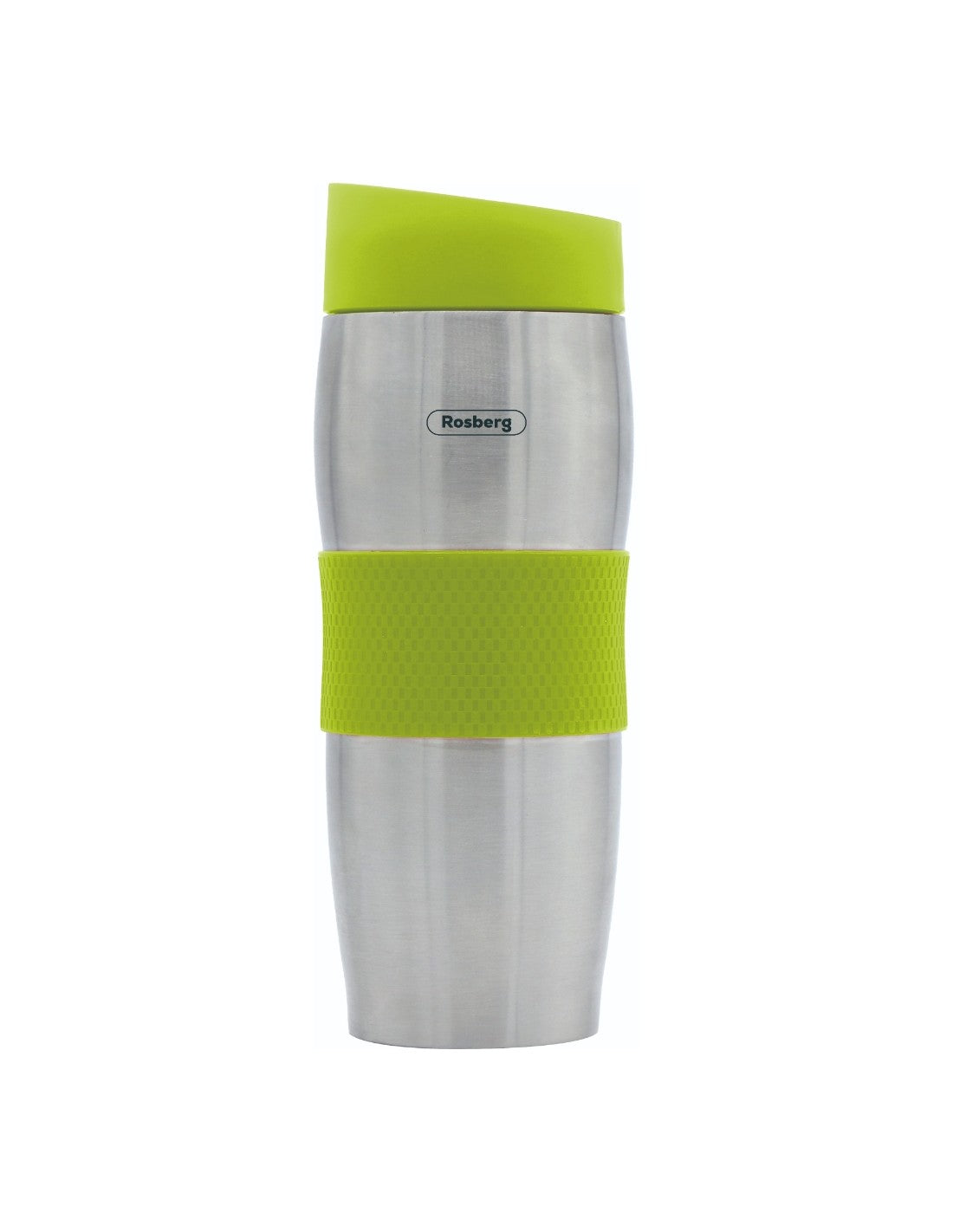 Termosinis puodelis Rosberg R52011C, 0,380 l, dvigubos sienelės, nerūdijančio plieno, žalias