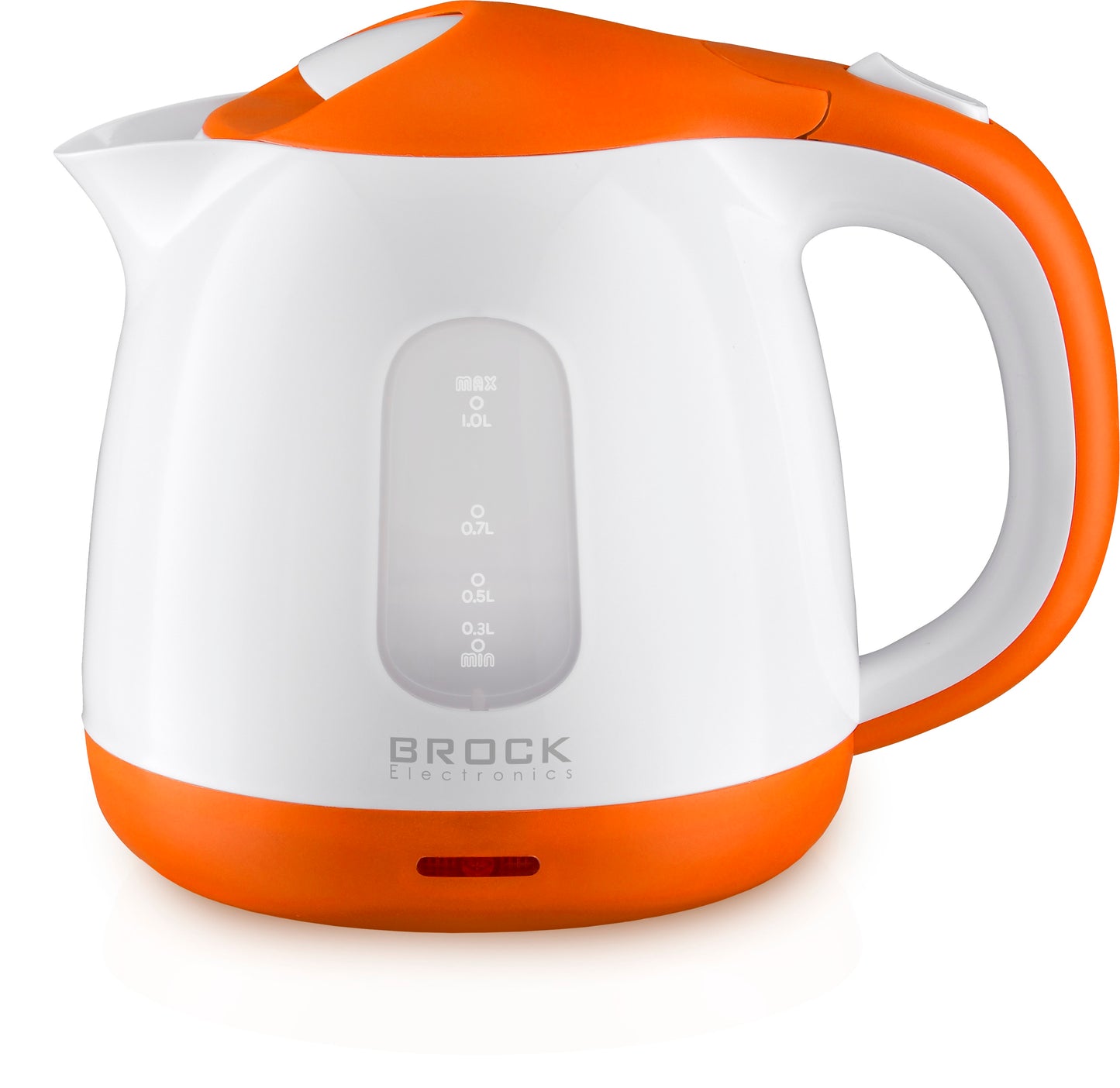 Elektrinis virdulys BROCK WK 0713 OR 1L, 900-1100W