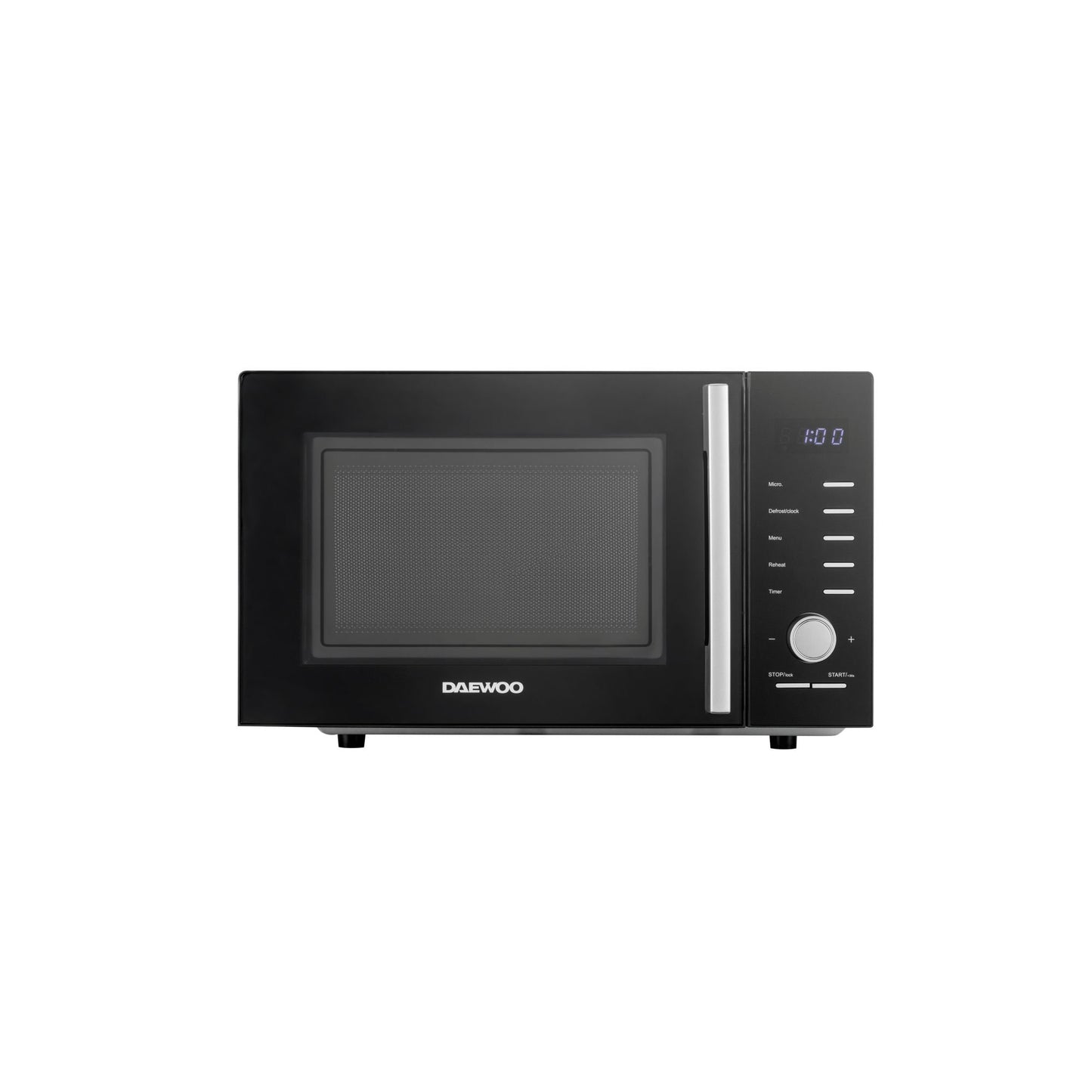 Mikrobangų krosnelė Daewoo KOR 25RBK, skaitmeninis valdymas, 25 l, 850 W, 5 galios lygiai