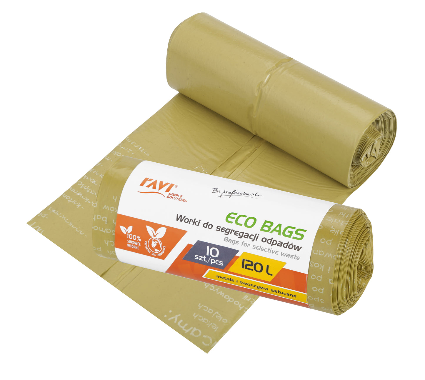 Rūšiavimo atliekų maišai – plastikui, 120 l, 7 x 19.5 x 5, 00784, Simple Solution