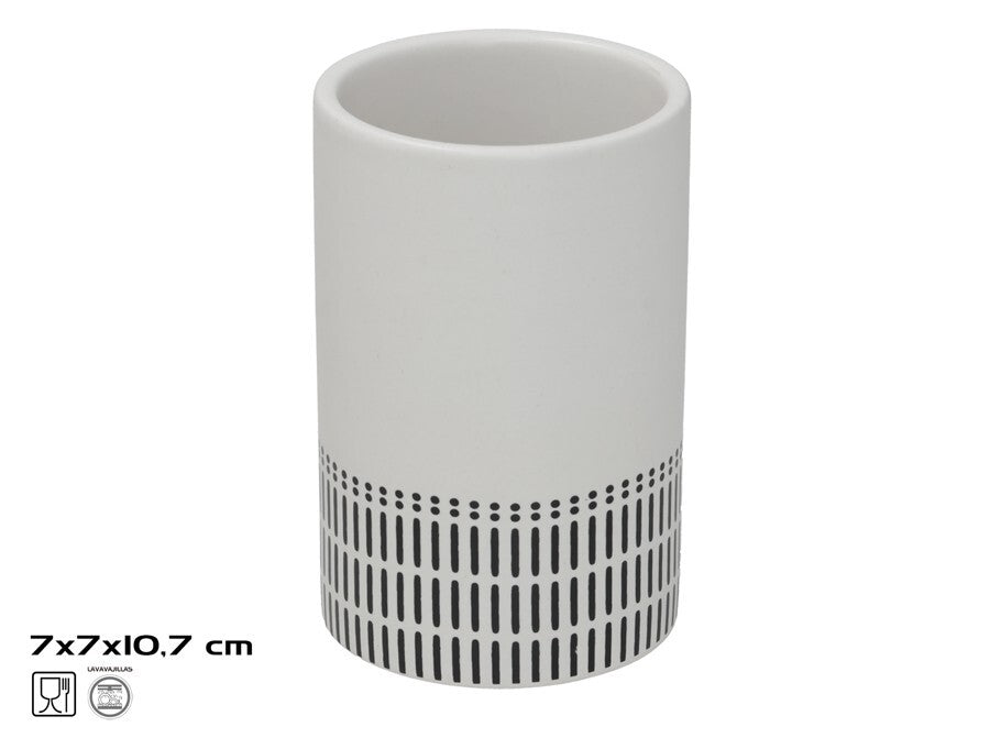 Dantų šepetėlių laikiklis, 300 ml, 7.00 x 7.00 x 10.70, BATH&GO