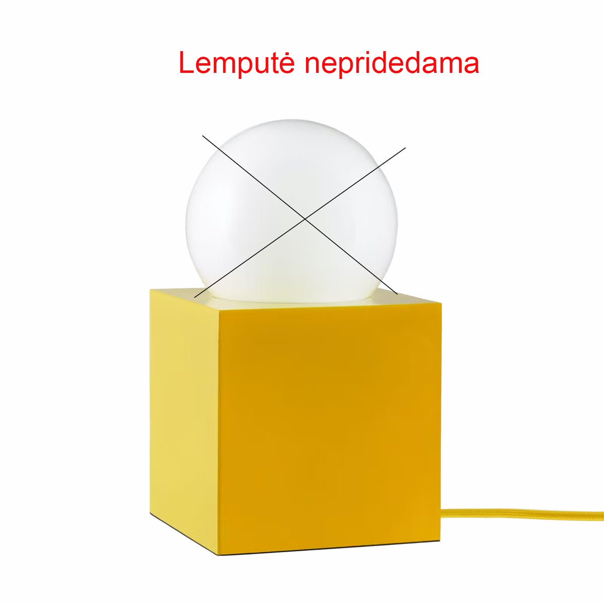 Stalinis šviestuvas Bob 14 Yellow