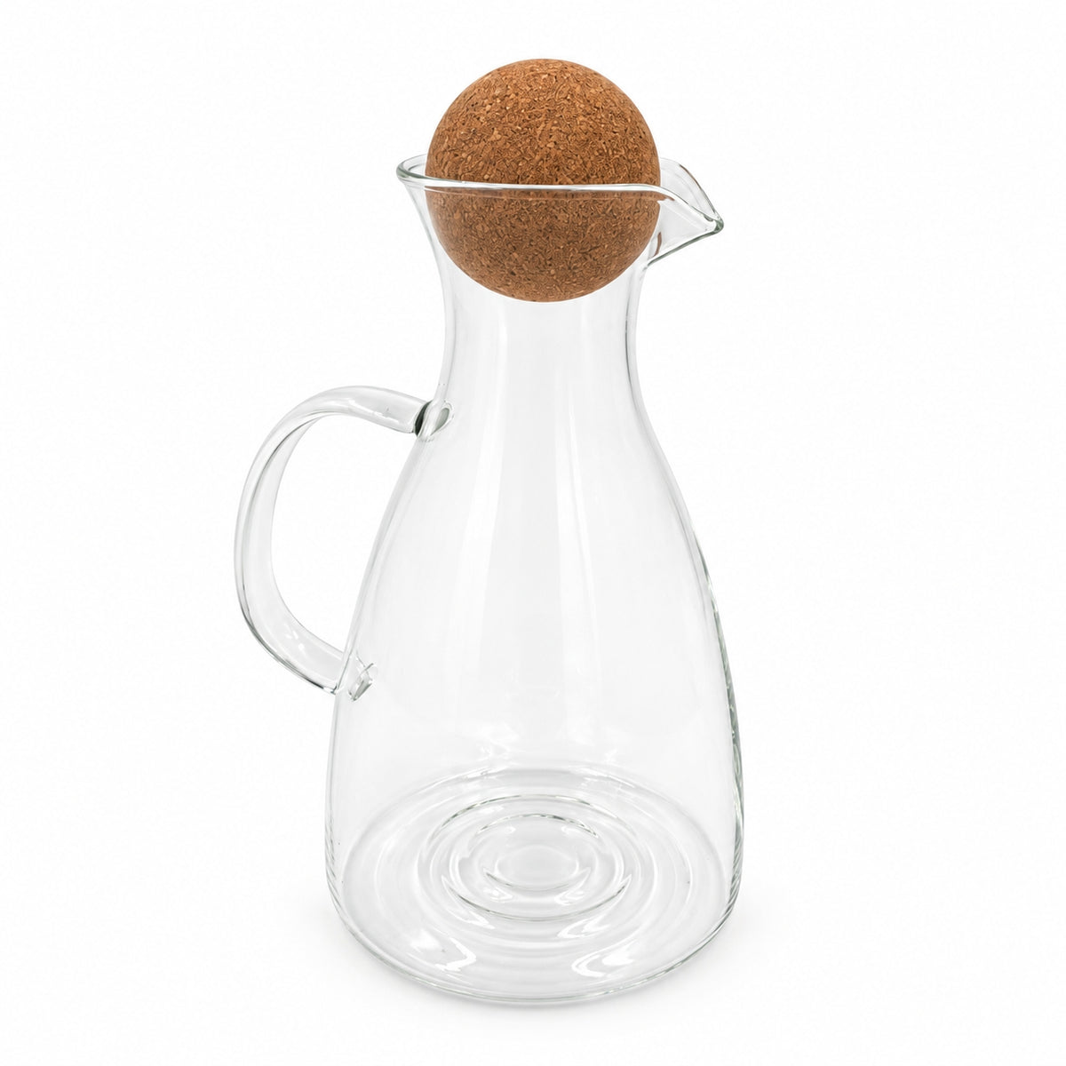 Stiklinis ąsotis su kamštiniu dangteliu 1600 ml