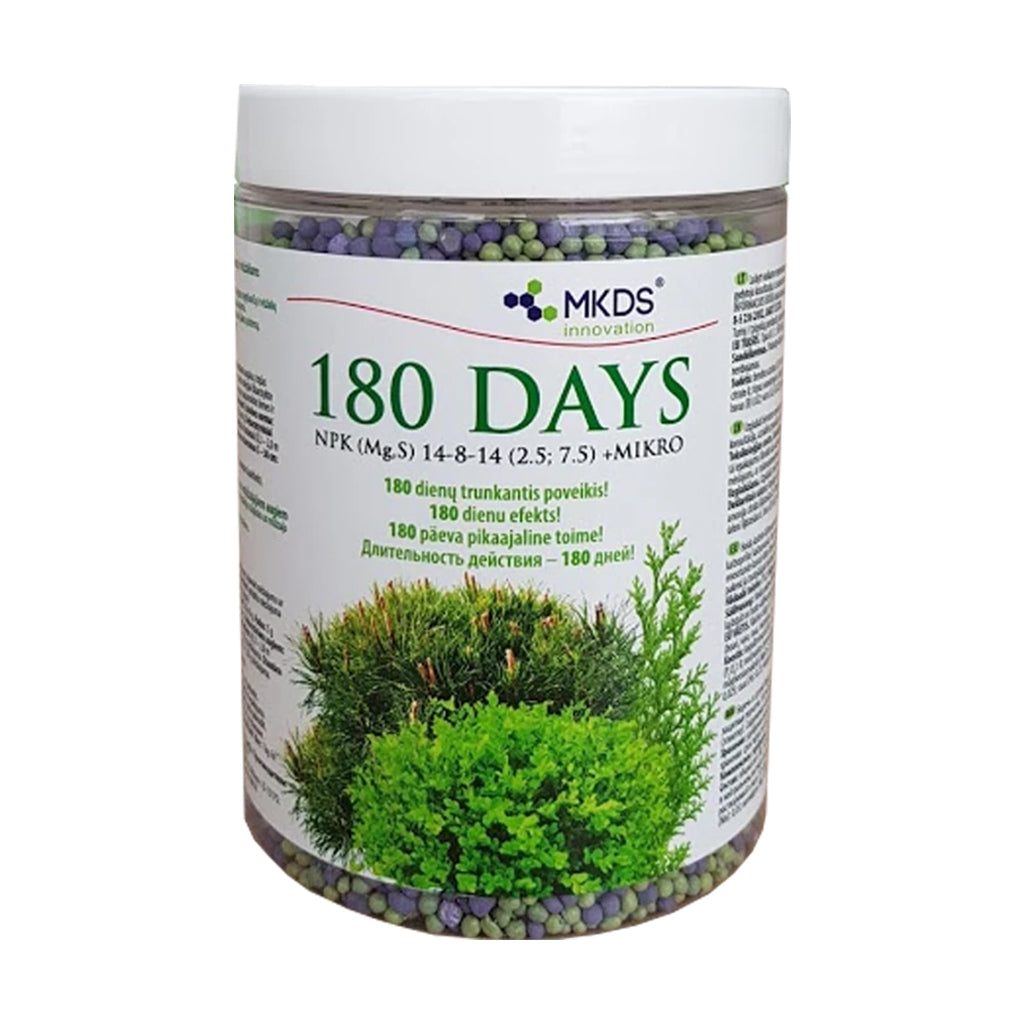 180 DAYS ilgo poveikio trąšos spygliuočiams ir visžaliams, 1 kg