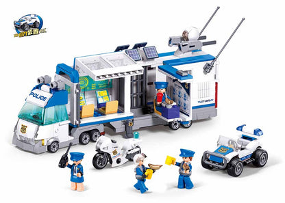 Sluban konstruktorius, specialus vadavimo policijos automoblis, 510 det.