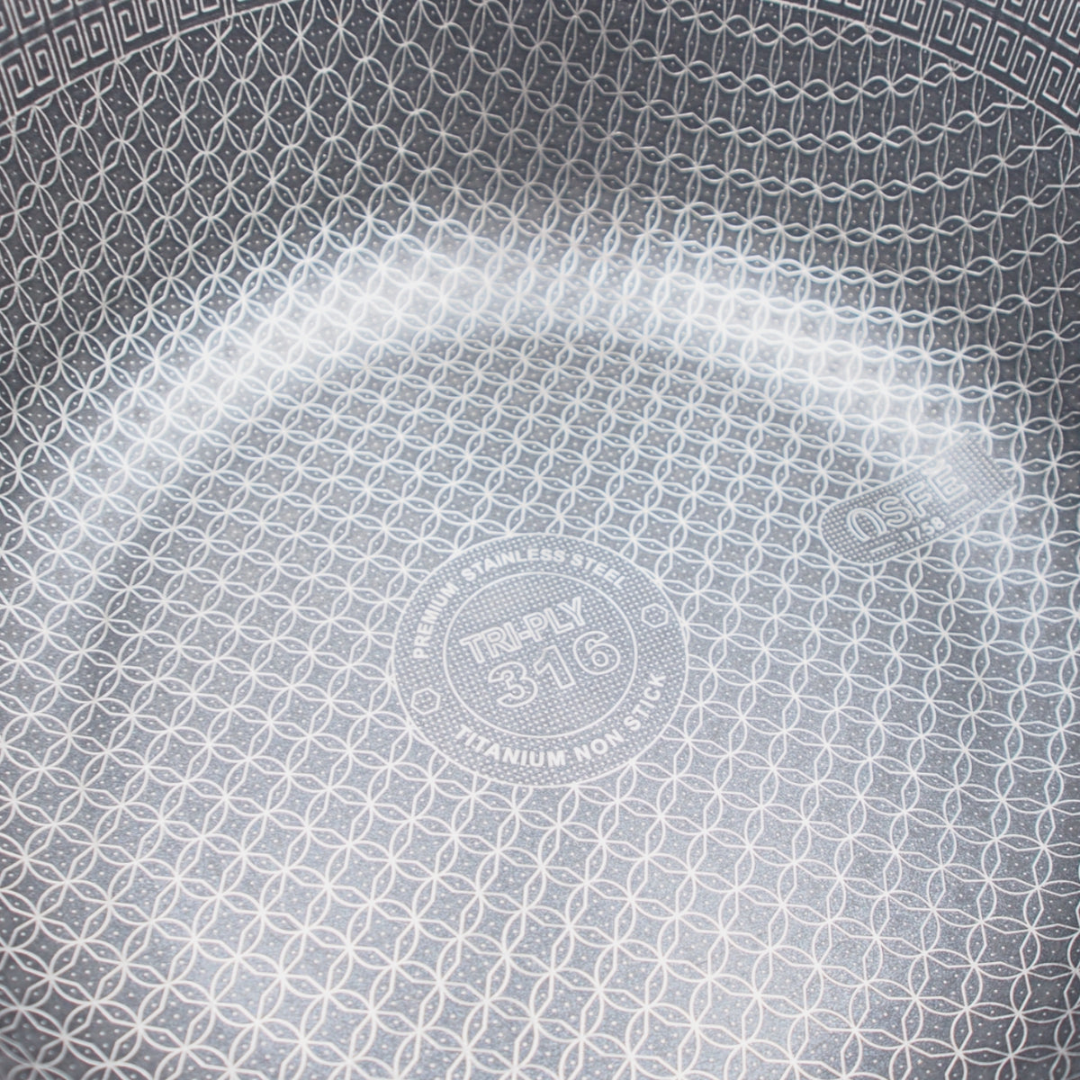 Puodas su dangčiu OSFÉ Tri-Ply, 20 cm, 3 l