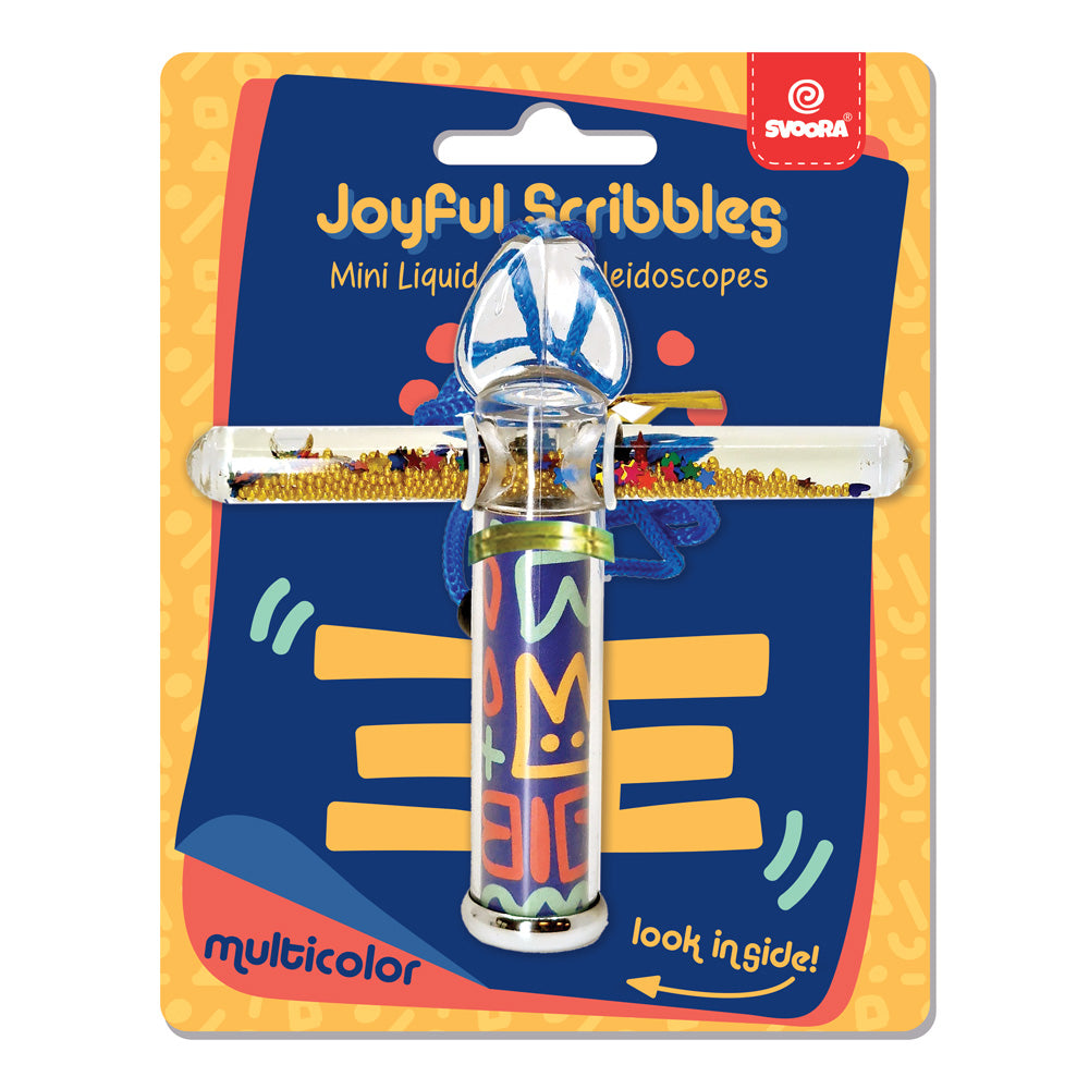 Svoora kaleidoskopas su tūbele, Margi raštai, 10 cm
