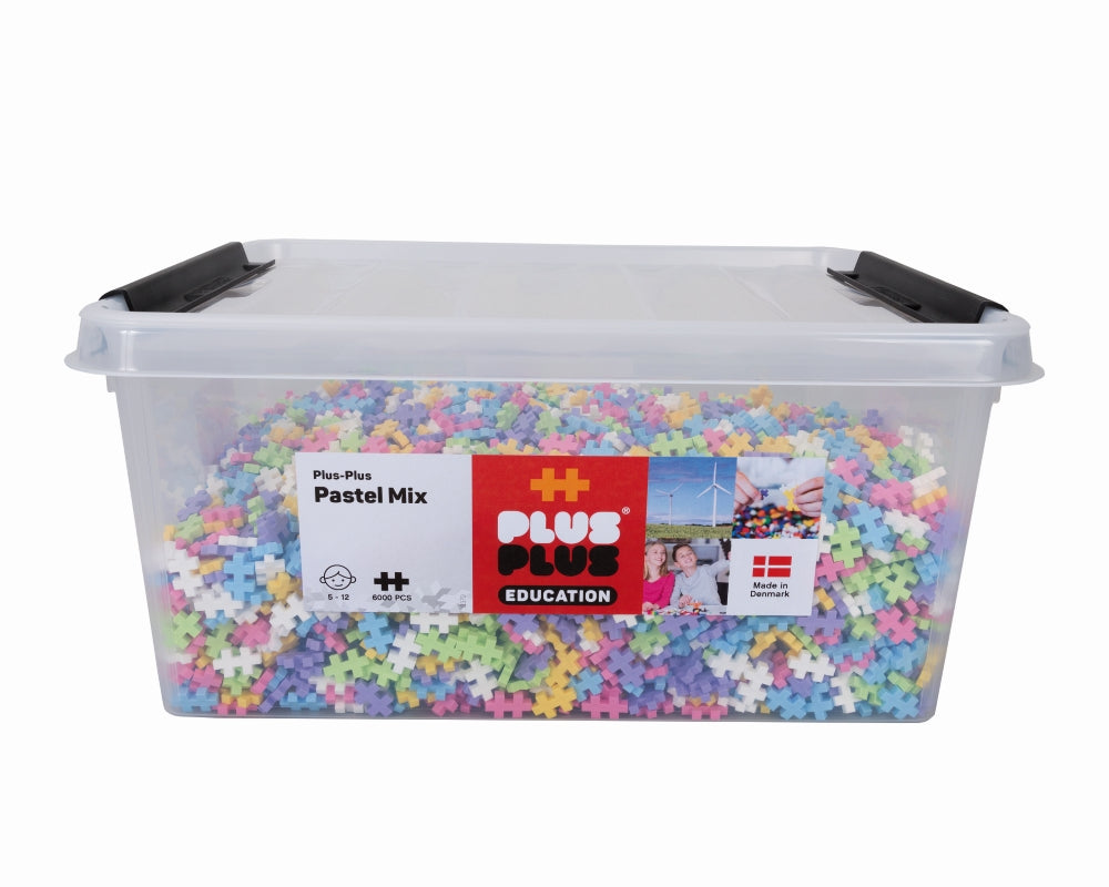 Plus Plus konstruktorius Mini Pastel, 6000 det.