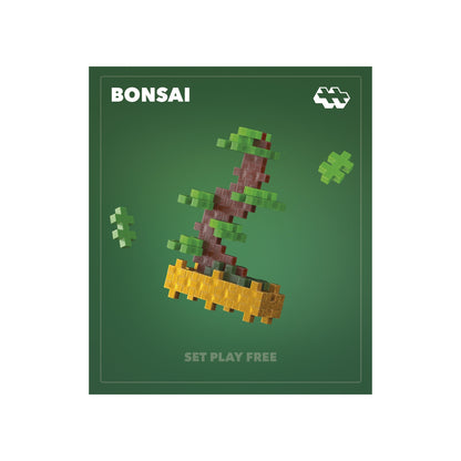 Plus Plus konstruktorius AUGALAI - žaliasis bonsas
