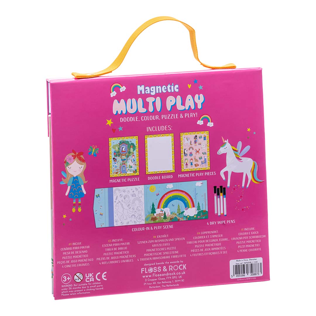 Magnetinė scena 4 in 1, Vaivorykštės fėja