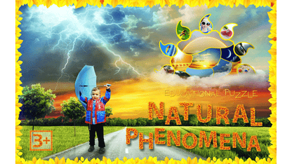 Dėlionė Natural Phenomena, 3+